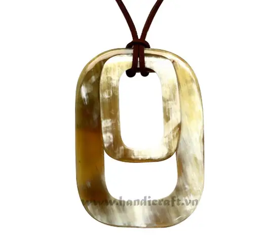 Horn Pendant HD20074, handmade buffalo horn jewelry