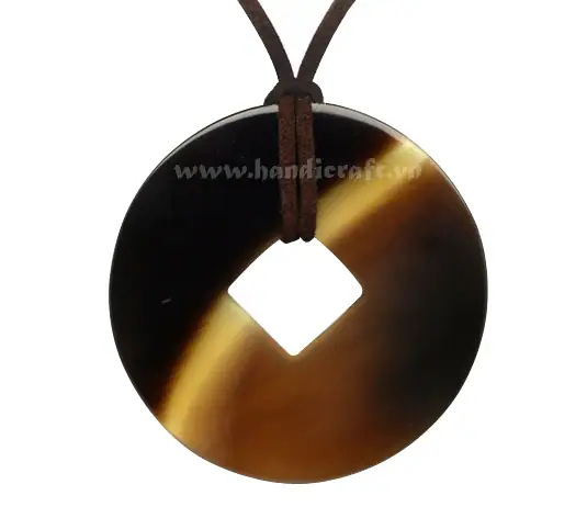 Horn Pendant HD20088, handmade buffalo horn jewelry