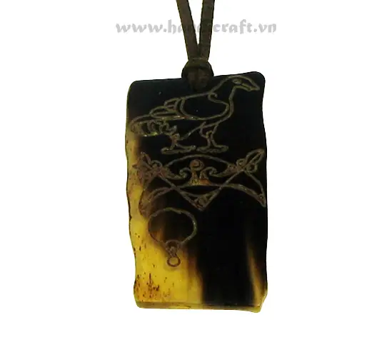 Horn Pendant HD20095, handmade buffalo horn jewelry