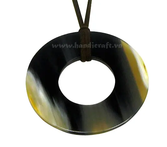 Horn Pendant HD20107, handmade buffalo horn jewelry