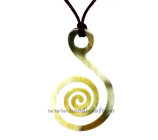 Horn Pendant HD20108, handmade buffalo horn jewelry