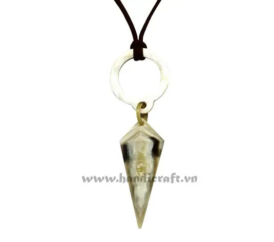 Horn Pendant HD20118, handmade buffalo horn jewelry