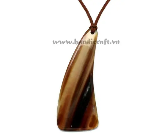 Horn Pendant HD20120, handmade buffalo horn jewelry