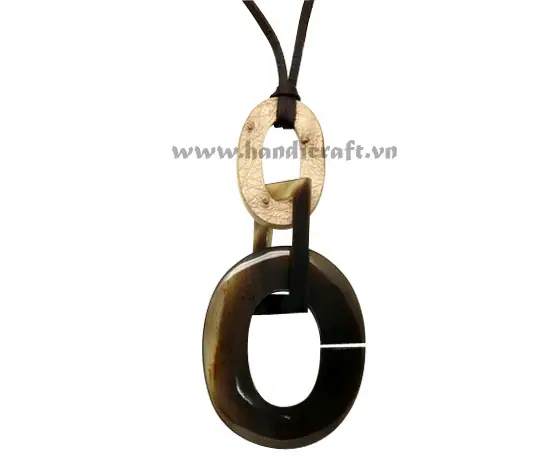Horn Pendant HD20138, handmade buffalo horn jewelry