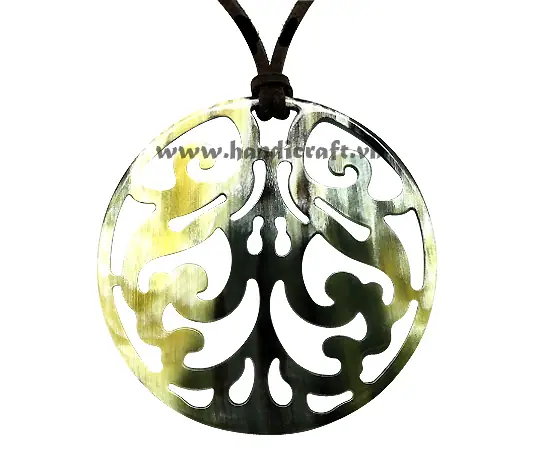 Horn Pendant HD20160, handmade buffalo horn jewelry