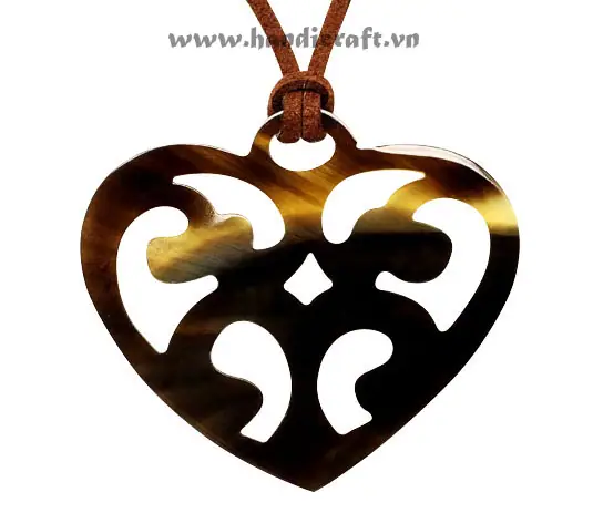Horn Pendant HD20168, handmade buffalo horn jewelry