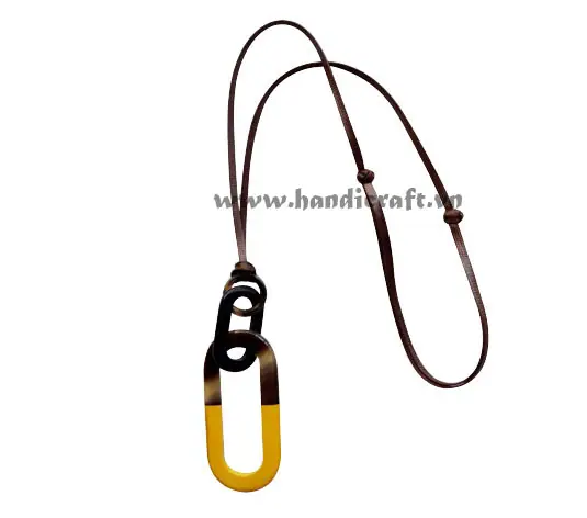 Horn Pendant HD20182, handmade buffalo horn jewelry