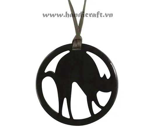 Horn Pendant HD20251, handmade buffalo horn jewelry