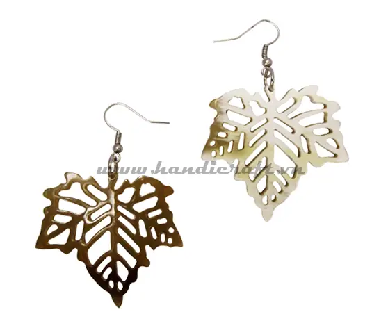 Horn Earrings HD30197, handmade buffalo horn jewelry