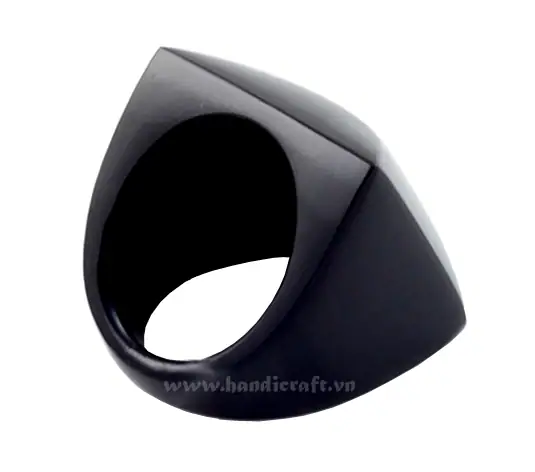 Horn Ring HD40018, handmade buffalo horn jewelry