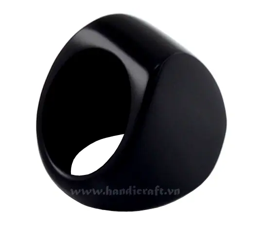 Horn Ring HD40019, handmade buffalo horn jewelry