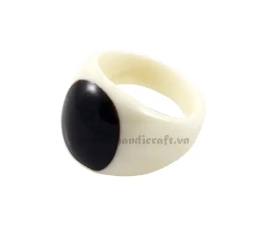 Bone Ring HD40039, handmade buffalo horn jewelry