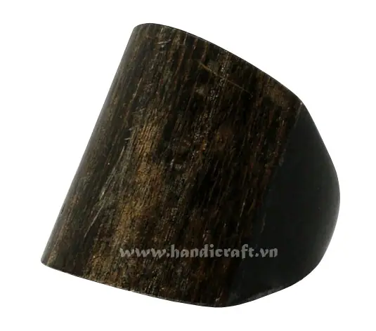 Horn Ring HD40108, handmade buffalo horn jewelry