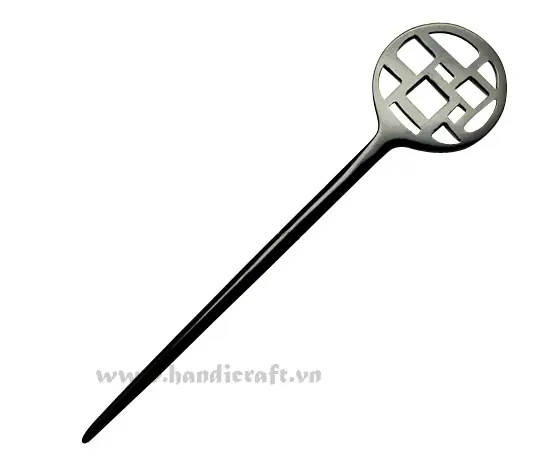 Horn Hair Pin HD50009, handmade buffalo horn jewelry