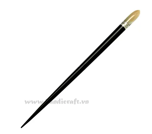 Horn Hair Pin HD50020, handmade buffalo horn jewelry