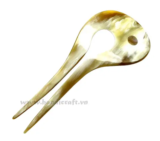 Handmade Horn Hair Accessories HD50022, handmade buffalo horn jewelry