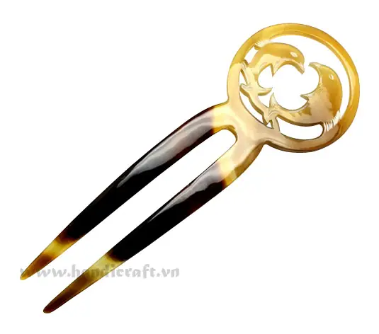 Handmade Horn Hair Accessories HD50053, handmade buffalo horn jewelry