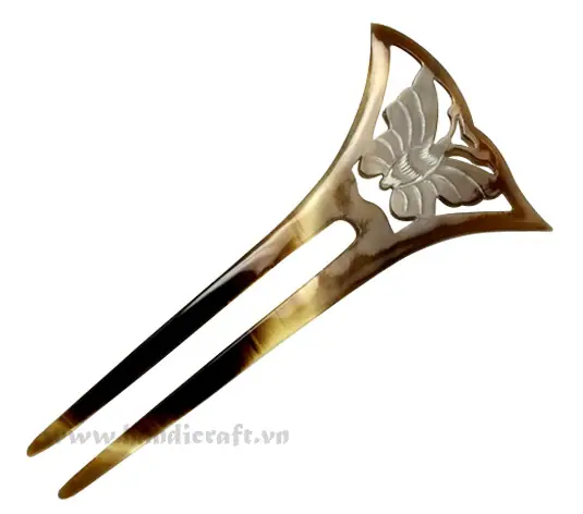 Handmade Horn Hair Accessories HD50062, handmade buffalo horn jewelry