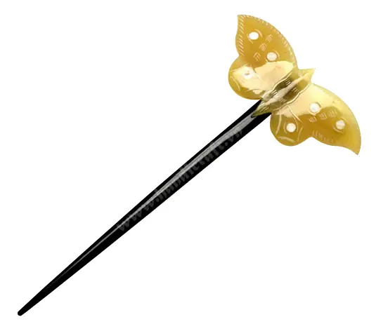 Handmade Horn Hair Accessories HD50151, handmade natural buffalo horn jewelry from Vietnam