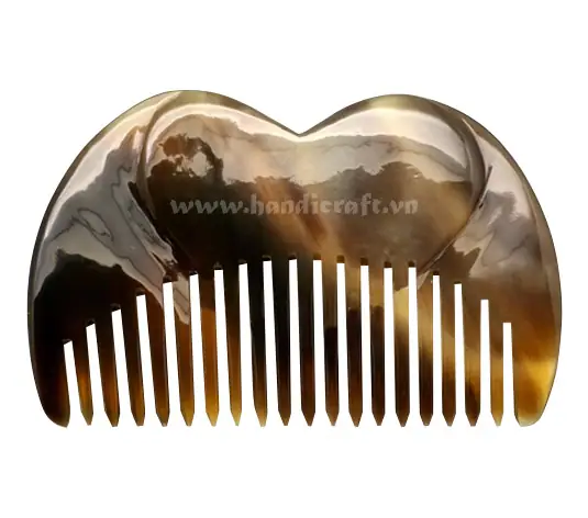 Handmade Horn Hair Accessories HD50223, handmade natural buffalo horn jewelry from Vietnam
