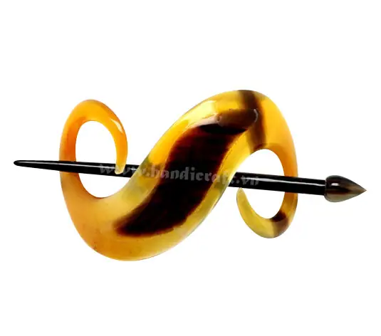 Handmade Horn Hair Accessories HD50233, handmade buffalo horn jewelry