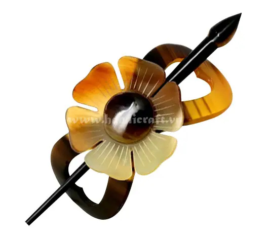 Handmade Horn Hair Accessories HD50244, handmade buffalo horn jewelry