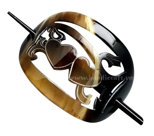 Handmade Horn Hair Accessories HD50255, handmade buffalo horn jewelry