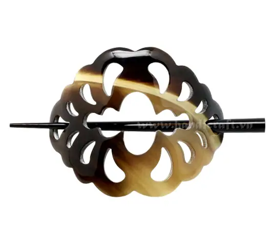 Handmade Horn Hair Accessories HD50262, handmade buffalo horn jewelry