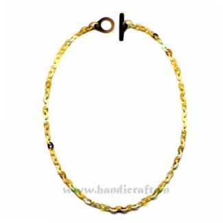 Small oval horn chain